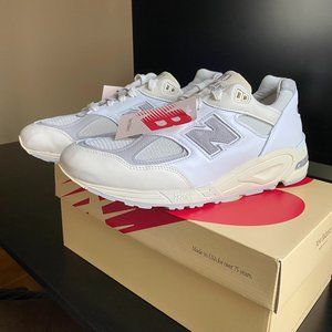 Aime Leon Dore (ALD) Teddy Santis New Balance Made in USA 990v2 White  - Size 11